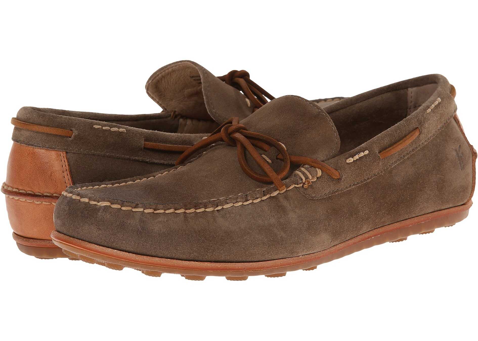 Pantof Frye Harris Tie Grey Oiled Suede