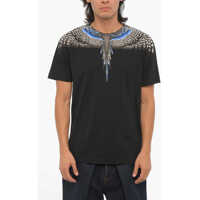 Tricouri Regular Fit Grizzly Wings Crew-Neck T-Shirt Barbati
