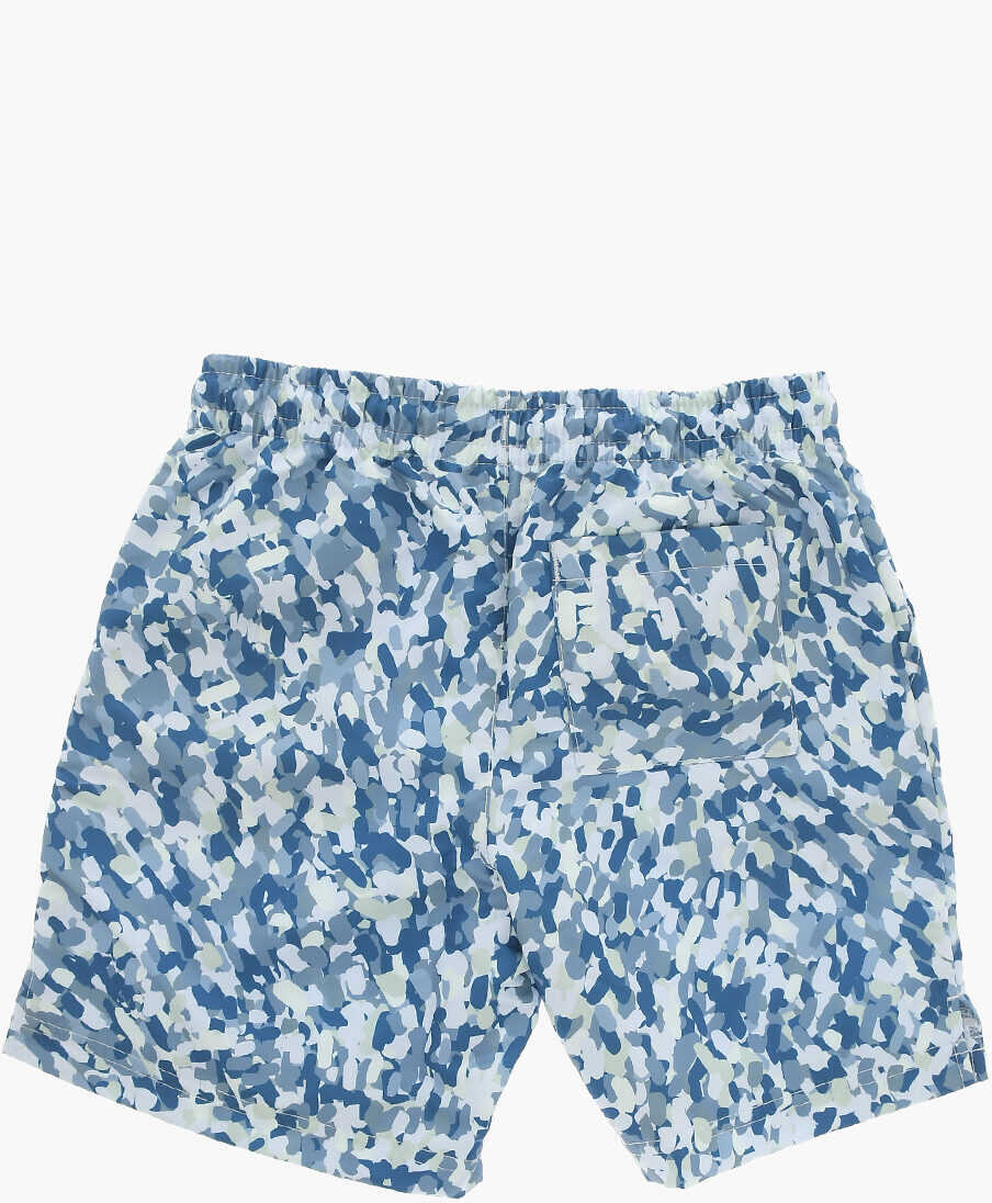 Sorturi de baie Nike Air Jordan Multicolor Swim Shorts With 3 Pockets Blue Baieti (BM 15249133) 3