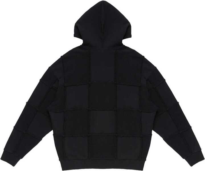 Bluze de trening Marcelo Burlon Solid Color Cotton Hoodie Black Barbati (BM 15249337) 2