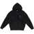 Marcelo Burlon Solid Color Cotton Hoodie Black