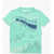 Nike Air Jordan Cotton Blend T-Shirt With Maxi Frontal Print Green