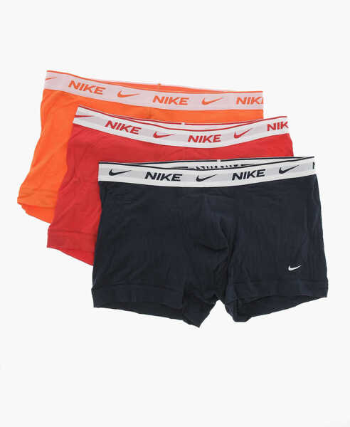 Lenjerie intima Nike Cotton Stretch 3 Pairs Boxers Set With Logo-Band Orange Barbati (BM 15249394) 2