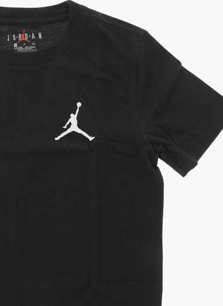 Tricouri Nike Air Jordan Printed Crew-Neck T-Shirt Black Baieti (BM 15249397) 2