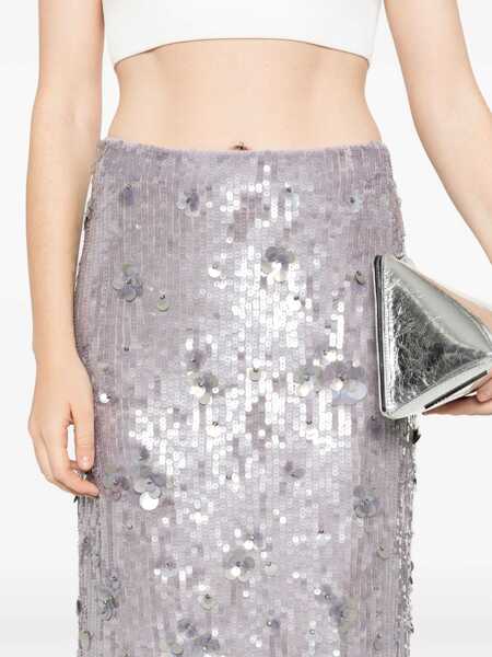 Fuste P.A.R.O.S.H. SKIRT Gray Femei (BM 15250960) 5