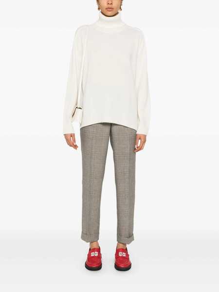 Pantaloni P.A.R.O.S.H. PANTS Beige Femei (BM 15251137) 2