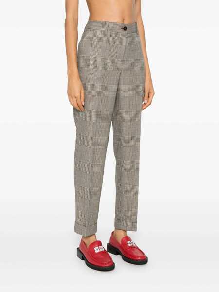 Pantaloni P.A.R.O.S.H. PANTS Beige Femei (BM 15251137) 3