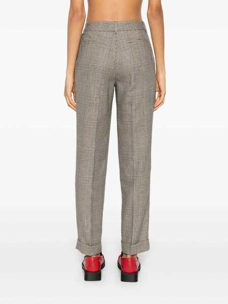 Pantaloni P.A.R.O.S.H. PANTS Beige Femei (BM 15251137) 4