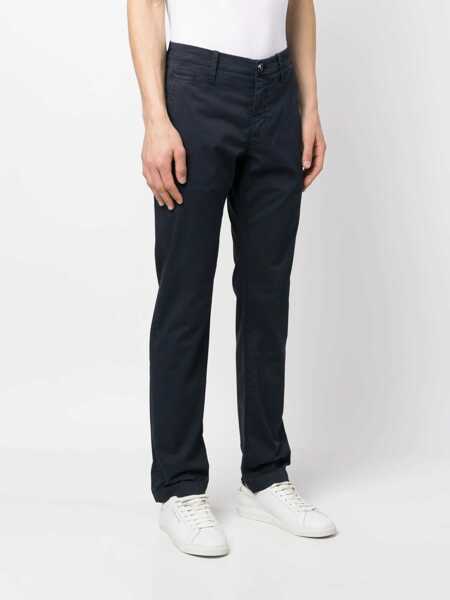 Blugi drepti Jacob Cohen Dark blue trousers Blue Barbati (BM 15251170) 3