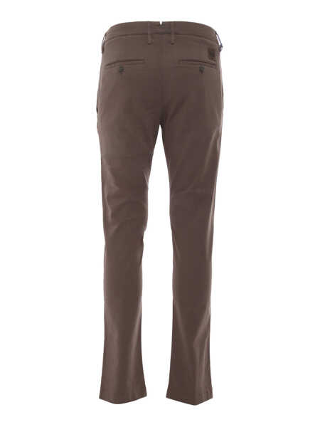 Blugi drepti Jacob Cohen Brown mens trousers Brown Barbati (BM 15251173) 2