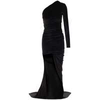 Rochii Balenciaga Velvet Long Dress Femei