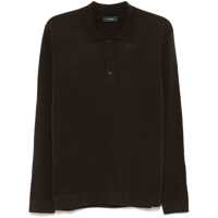 Tricouri Polo Zanone Cashmere Wool Polo Shirt Barbati