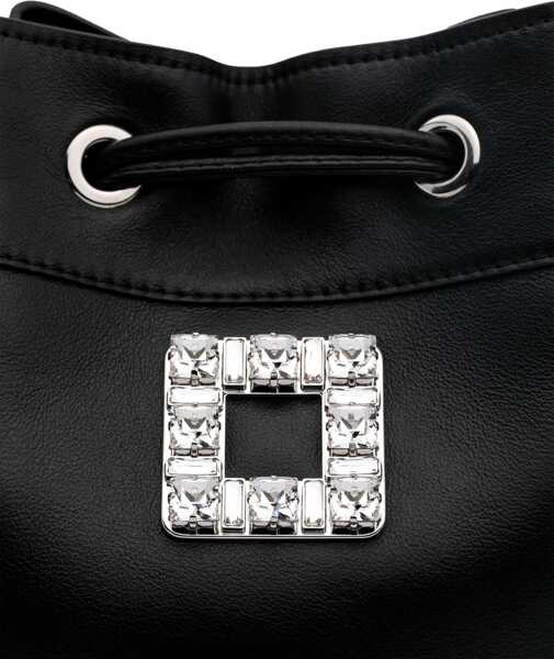 Genti de umar Roger Vivier Trs Vivier Aumoniere Bag BLACK Femei (BM 15256684) 4