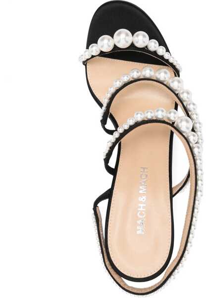Sandale MACH & MACH Sirene Sandals BLACK Femei (BM 15256708) 4