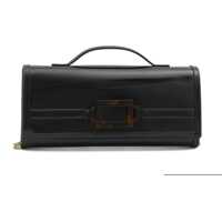 Genti plic Belle Vivier Clutch Femei