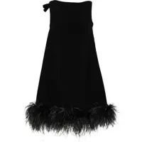 Rochii elegante Mini Dress With Feathers Femei