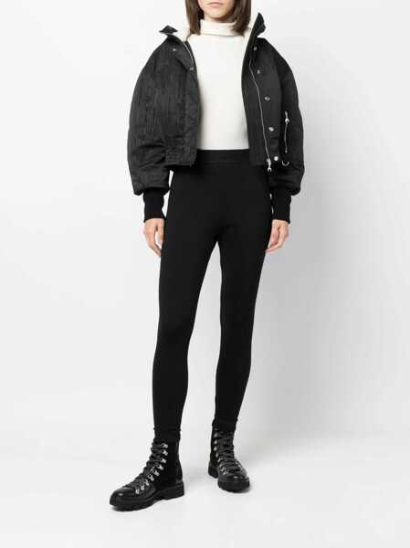 Colanti Moncler Grenoble Jersey Leggings BLACK Femei (BM 15257020) 2