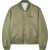 Off-White Four Leaf Clove Bomber Jacket GREEN