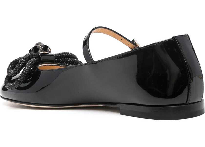 Balerini MACH & MACH Double Bow Ballerinas BLACK Femei (BM 15257128) 3
