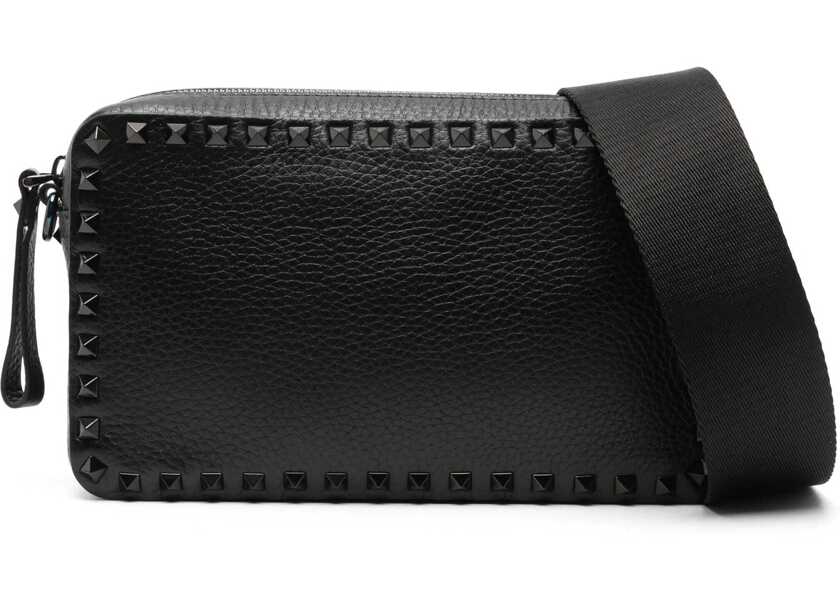 Genti tip postas Valentino Garavani Rockstud Crossbody Bag BLACK Barbati (BM 15257215) 1