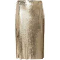 Fuste Rabanne Drapé Pression Chainmail Skirt Femei