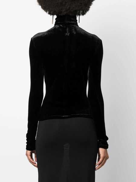 Pulovere Saint Laurent Wool Turtleneck Black Femei (BM 15259336) 4