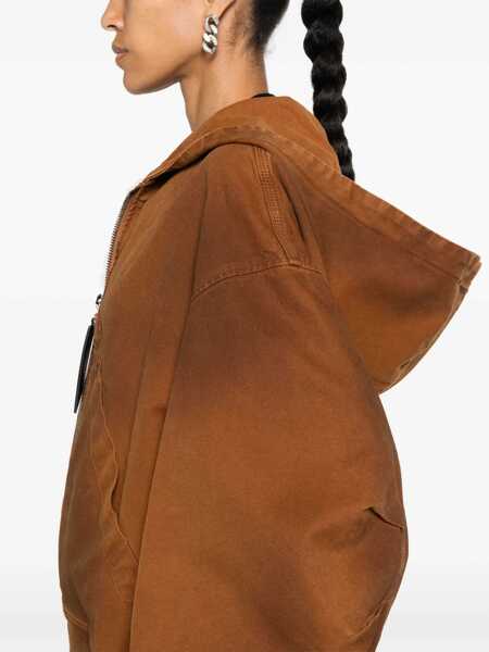 Geci THE ATTICO The Attico Jackets BROWN Femei (BM 15260137) 5