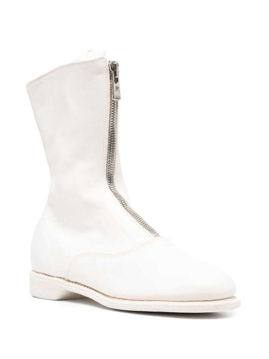 Bocanci GUIDI Guidi Front Zip Boots Shoes WHITE Femei (BM 15260716) 2