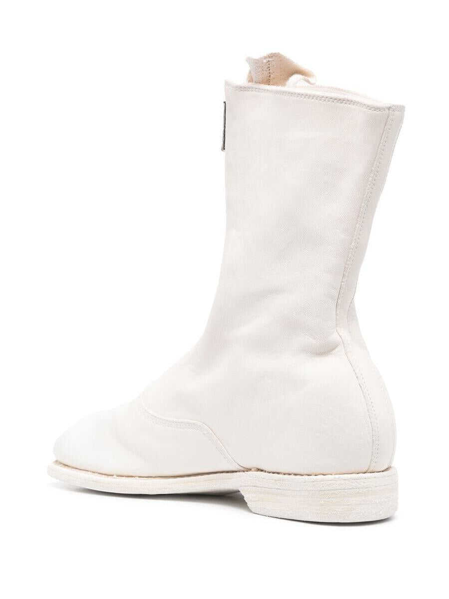 Bocanci GUIDI Guidi Front Zip Boots Shoes WHITE Femei (BM 15260716) 3