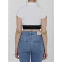 Tricouri Polo Dama pagina 8 - Tricouri Polo Alexander Wang Cheerleader Polo Top WHITE Femei (BM 15261139) - B-mall.ro