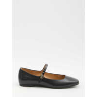 Balerini Leather Ballerinas Femei