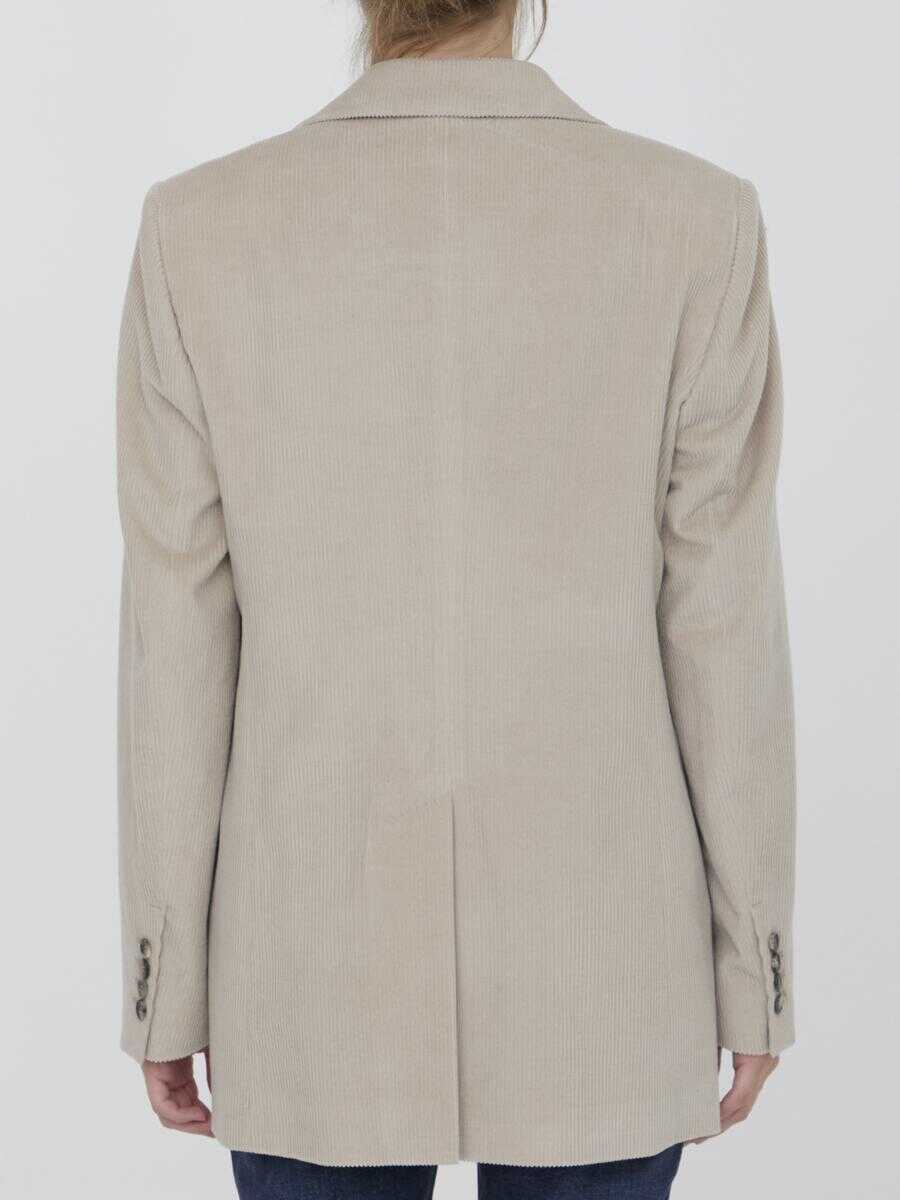 Geci Max Mara Kuban Jacket Beige Femei (BM 15262279) 4