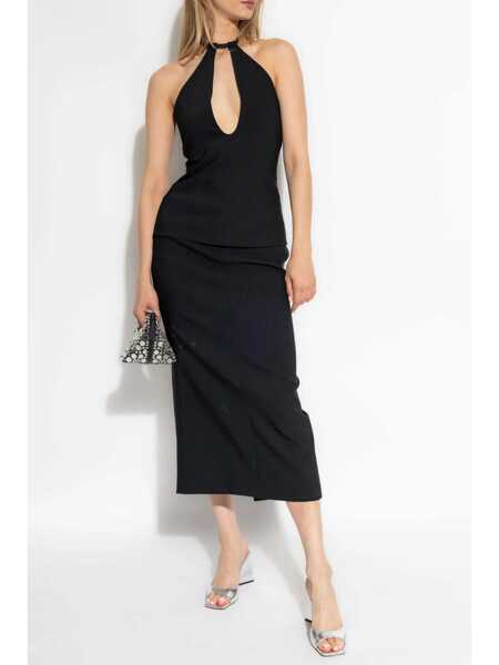 Fuste THE ATTICO Midi Skirt Black Femei (BM 15264790) 2