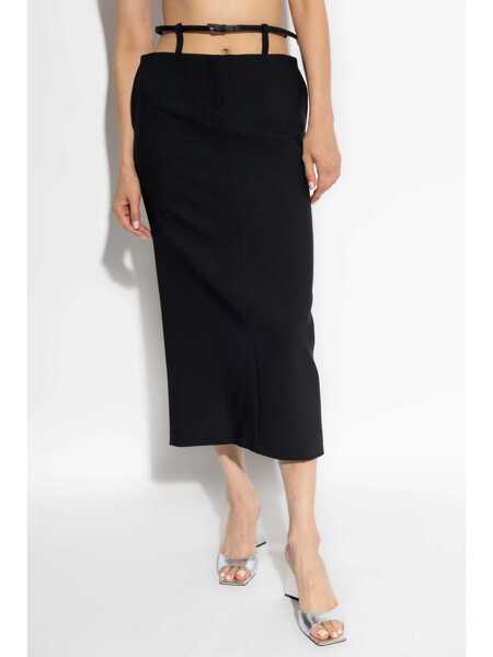 Fuste THE ATTICO Midi Skirt Black Femei (BM 15264790) 3