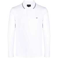 Tricouri Polo Emporio Armani Logo Cotton Polo Shirt Barbati