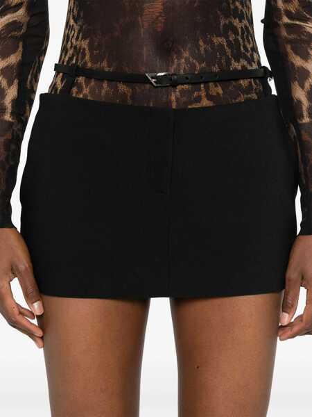 Fuste THE ATTICO Miniskirt Black Femei (BM 15265339) 5