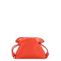 Genti mini Loewe Puffer Flamenco Leather Clutch Femei