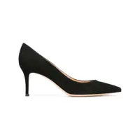 Pantofi cu toc Gianvito Rossi Gianvito 70 Suede Leather Pumps Femei