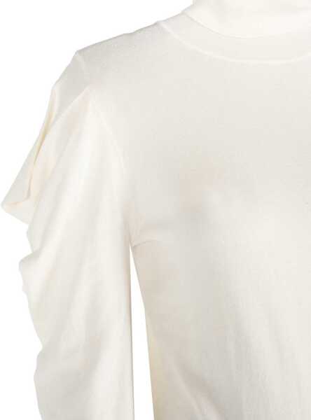 Tricouri Liu Jo CF2098 Ecru Femei (BM 15276142) 3