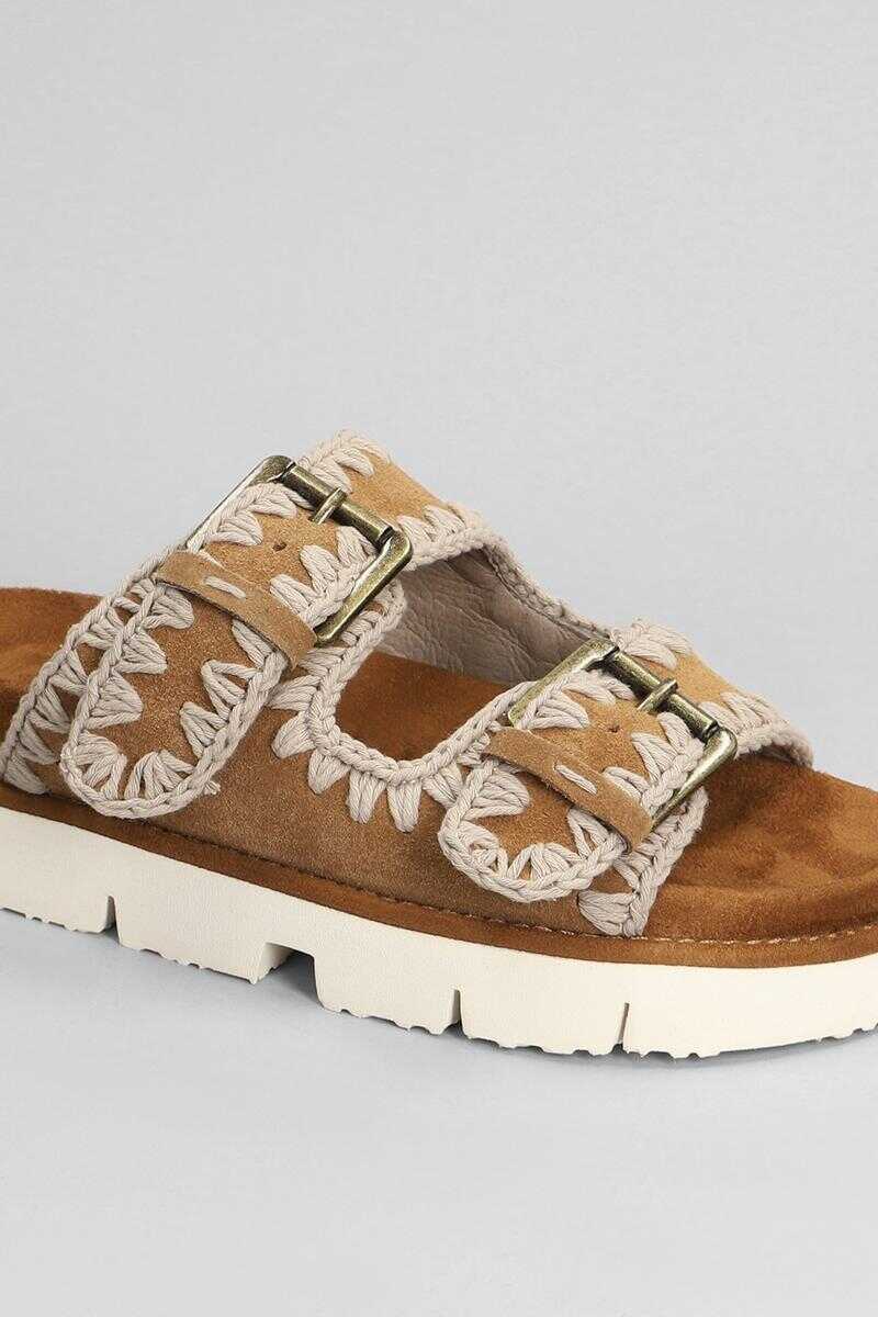 Sandale Mou Mou New Bio Slipper-Mule LEATHER COLOR Femei (BM 15279706) 4