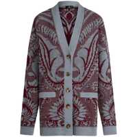 Cardigane Etro Jacquard Floral Cardigan Femei
