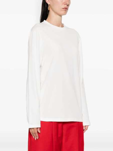 Topuri Jil Sander Jil Sander T-Shirts & Tank Tops Beige Femei (BM 15285364) 3