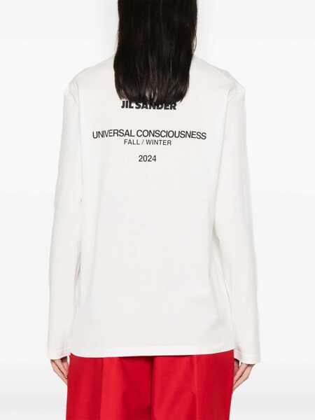 Topuri Jil Sander Jil Sander T-Shirts & Tank Tops Beige Femei (BM 15285364) 4