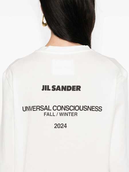 Topuri Jil Sander Jil Sander T-Shirts & Tank Tops Beige Femei (BM 15285364) 5