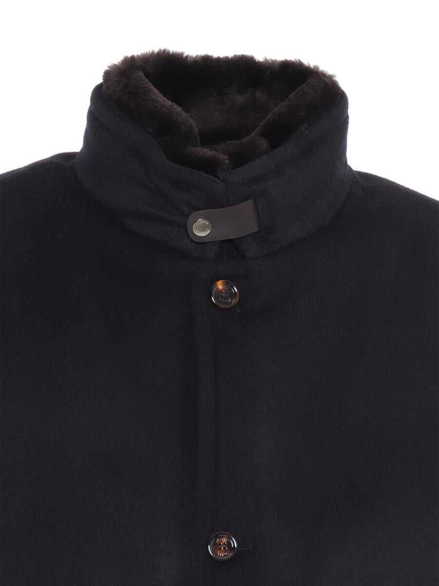 Paltoane Moorer Moorer Coat BLUE Barbati (BM 15286798) 2