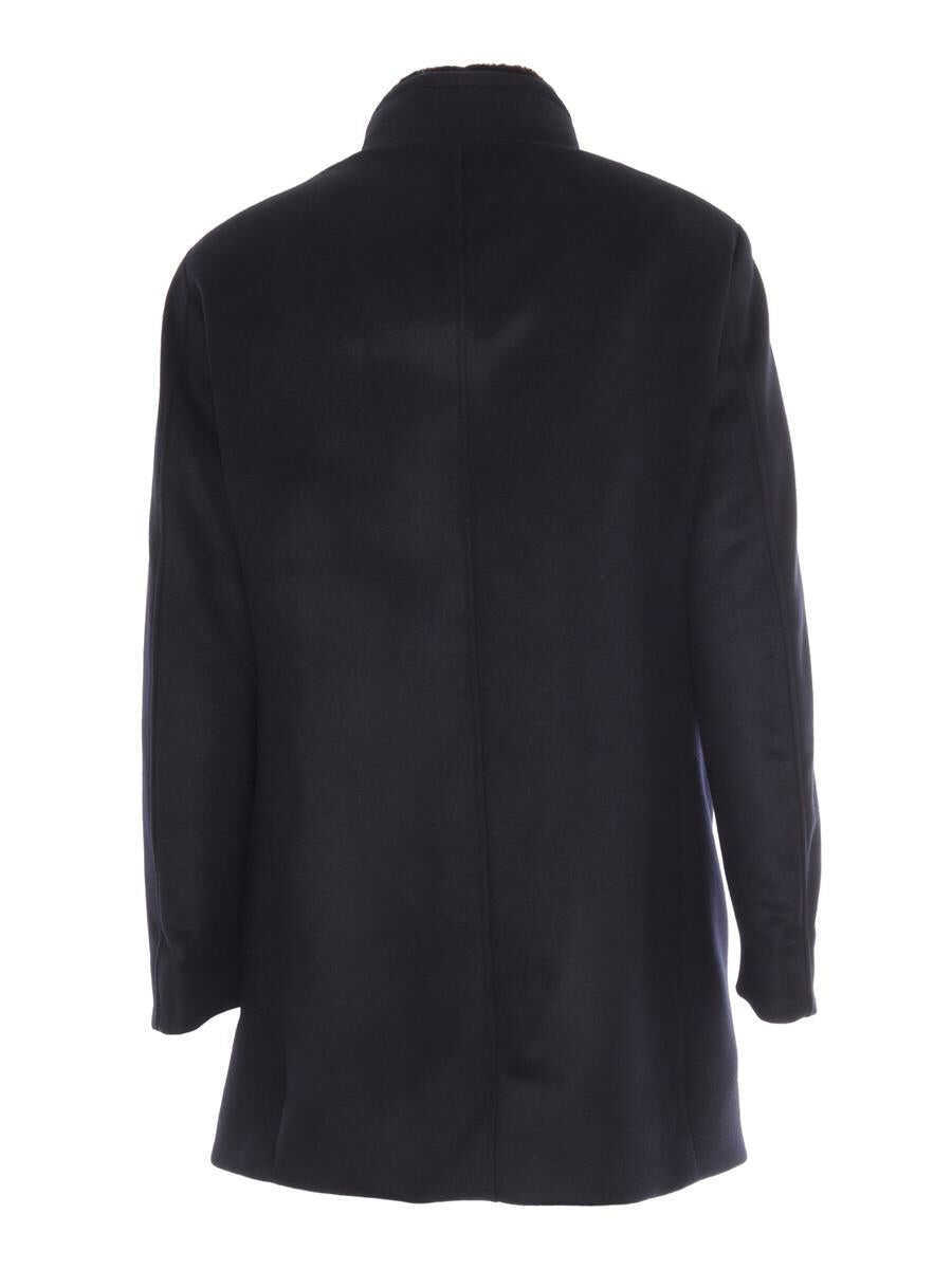 Paltoane Moorer Moorer Coat BLUE Barbati (BM 15286798) 3