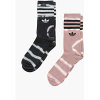 Sosete adidas pentru Fete - Sosete adidas Set Of 2 Acid Wash Effect Socks With Embroidered Logo Multicolor Fete (BM 15290776) - B-mall.ro
