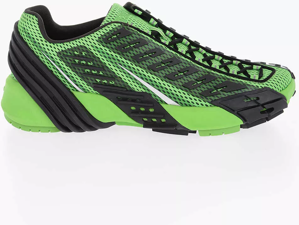 Sneakers Diesel Mesh S-Prototype V2 Sneakers With Rubber Application Green Barbati (BM 15290818) 3