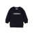 Gucci B L/S SWEATSHIRT FELTED COTTON Blue