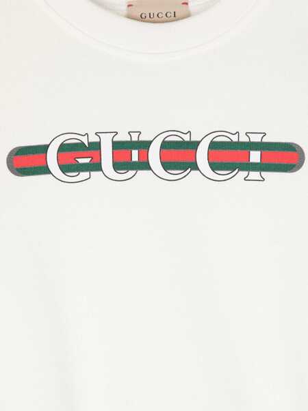 Bluze de trening Gucci J L/S SWEATSHIRT FELTED COTTON White Fete (BM 15291274) 3
